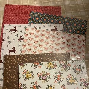 Stampin ‘Up 12x12 designer paper- 6 packs, still sealed and in orig packaging